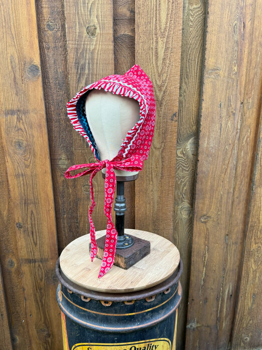 Classic Americana Bonnet — Made from Reclaimed Fabric